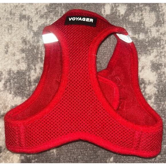 Voyager Step In Red Dog Harness Medium - Picture 1 of 4